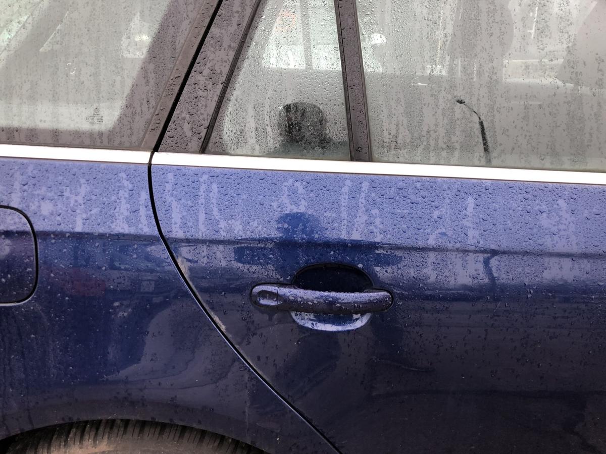 VW Golf 6 VI Variant T&uuml;r hinten rechts Rohbau Autot&uuml;r Fondt&uuml;r blau