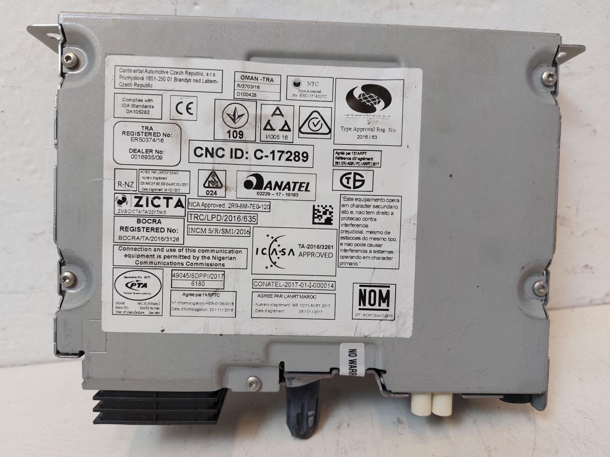 Peugeot 2008 I CU ab16 Radiosteuerger&auml;t Radio Steuerteil Autoradio OEM