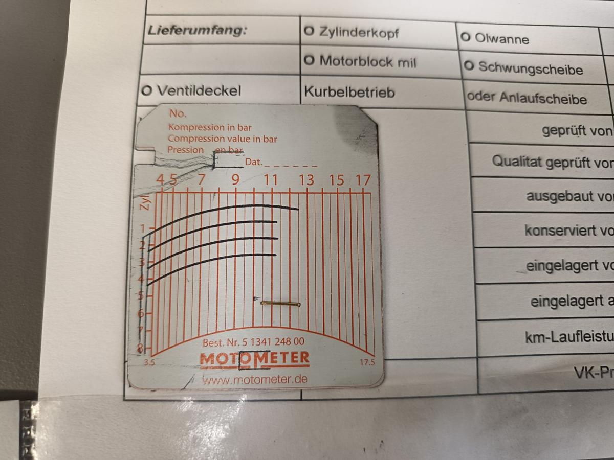Dacia Logan SD geprüfter Motor 1,4L 55KW Benzin (K7J710) 113TKM Bj 2007