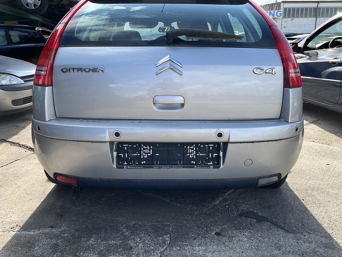 Citroen C4 L Stoßfänger hinten mit PDC EZR silber 5 türer