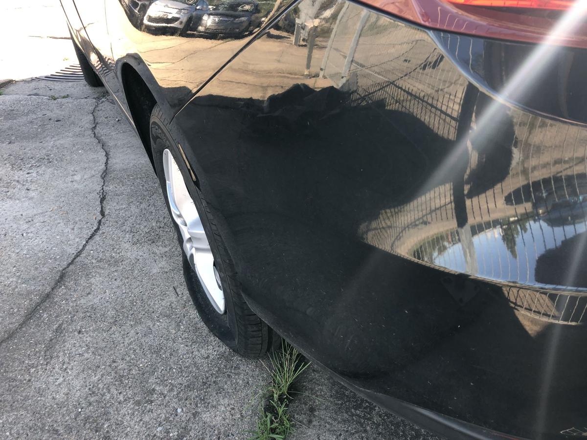 Fiat Tipo Typ 356 Stoßfänger hinten Heckschürze Stufenheck 718/A schwarzmet