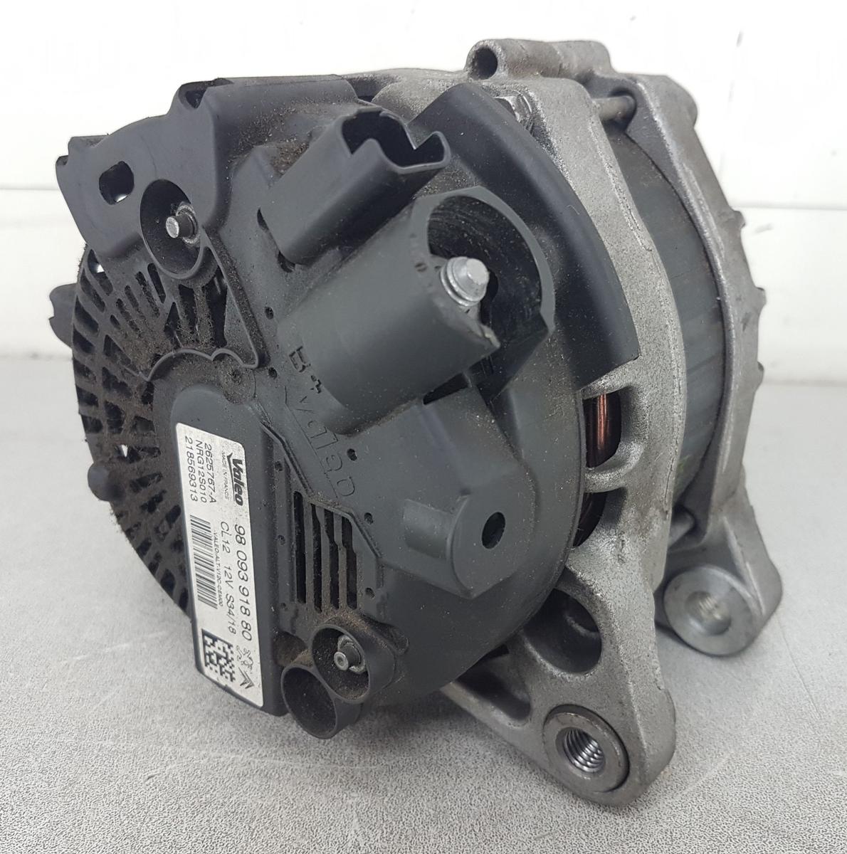 Opel Crossland X Lichtmaschine Generator Bj2018 9809391880 2625767A 1,2 81kw
