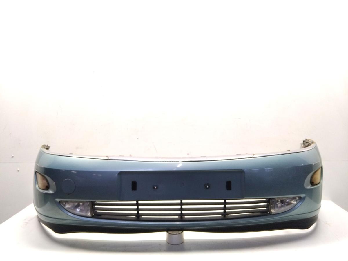 Ford Focus 1 Ghia original Sto&szlig;stange Sto&szlig;f&auml;nger vorn BJ2000 Aquamarine Frost