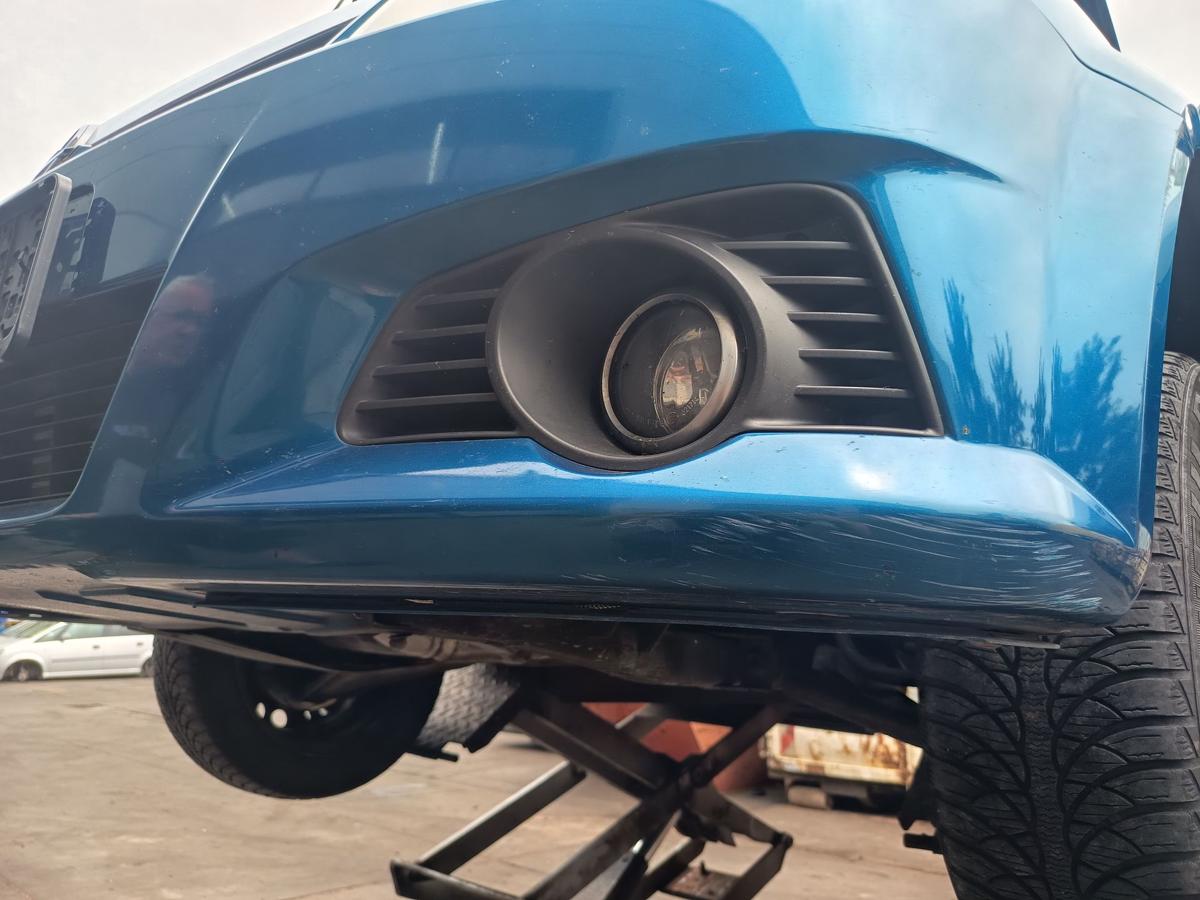 Opel Tigra Twintop original Sto&szlig;stange F&auml;nger vorn Front Z21H Antiguablau Bj 07