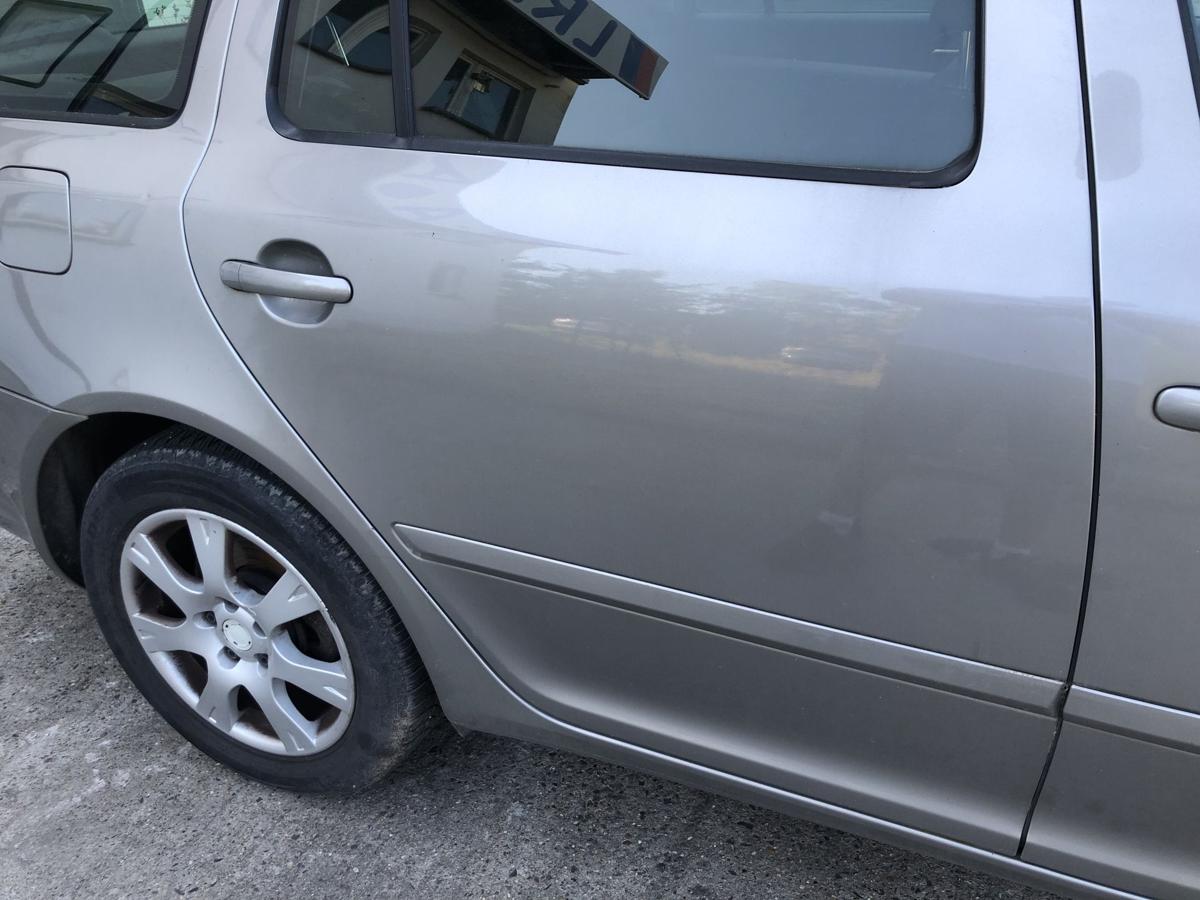 Skoda Octavia 1Z ab09 T&uuml;r hinten rechts Fondt&uuml;r im Rohbau LF8H Cappuccino Beige