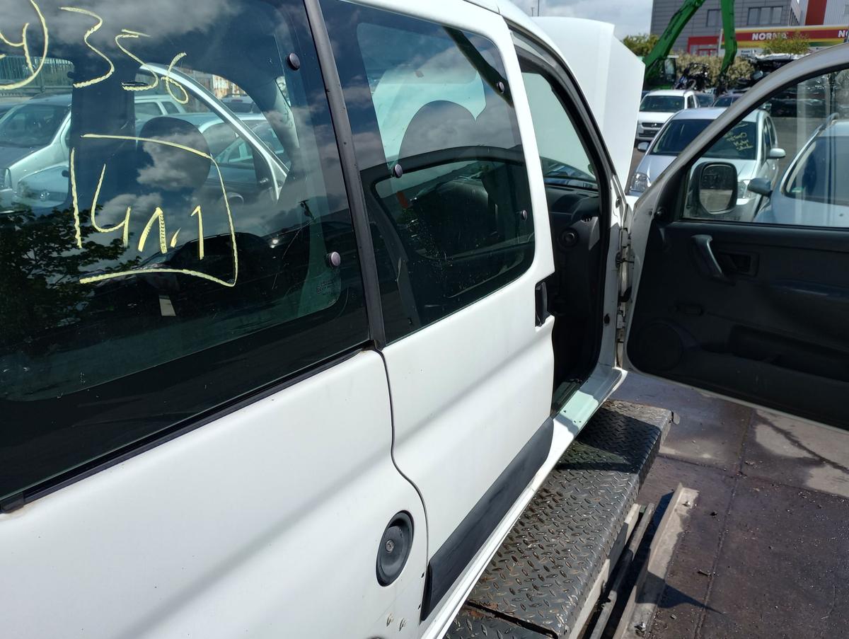 Citroen Berlingo I orig Schiebetür hinten rechts Beifahrer EWP Polarweiss Bj 03