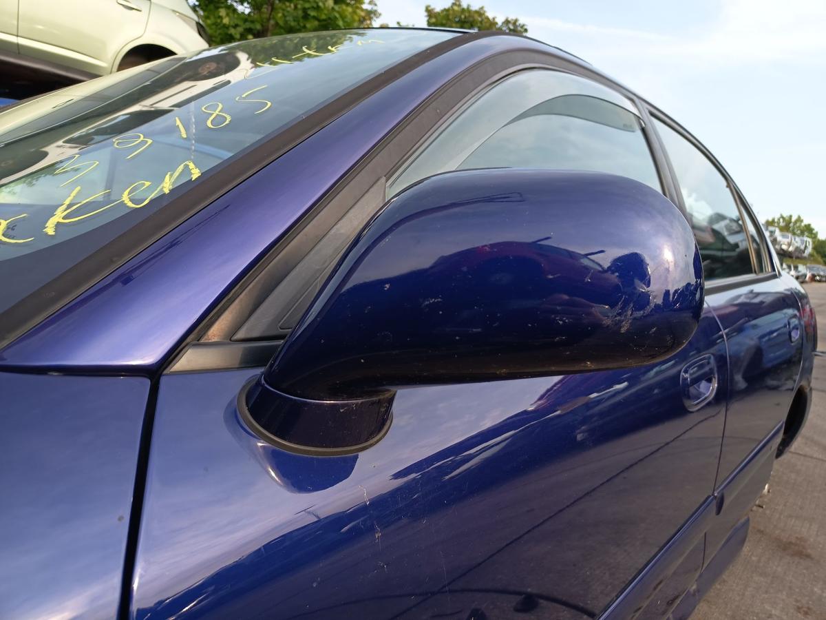 Mitsubishi Carisma original Außenspiegel links elektrisch dunkelblau met EZ2004