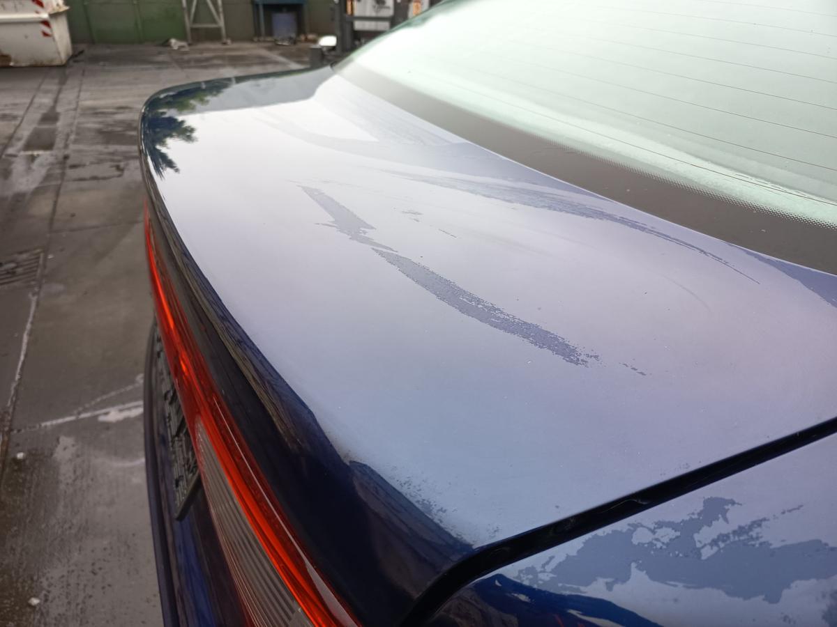 Seat Toledo 1M original Heckklappe Deckel hinten B5N Indigoblau Bj 2000