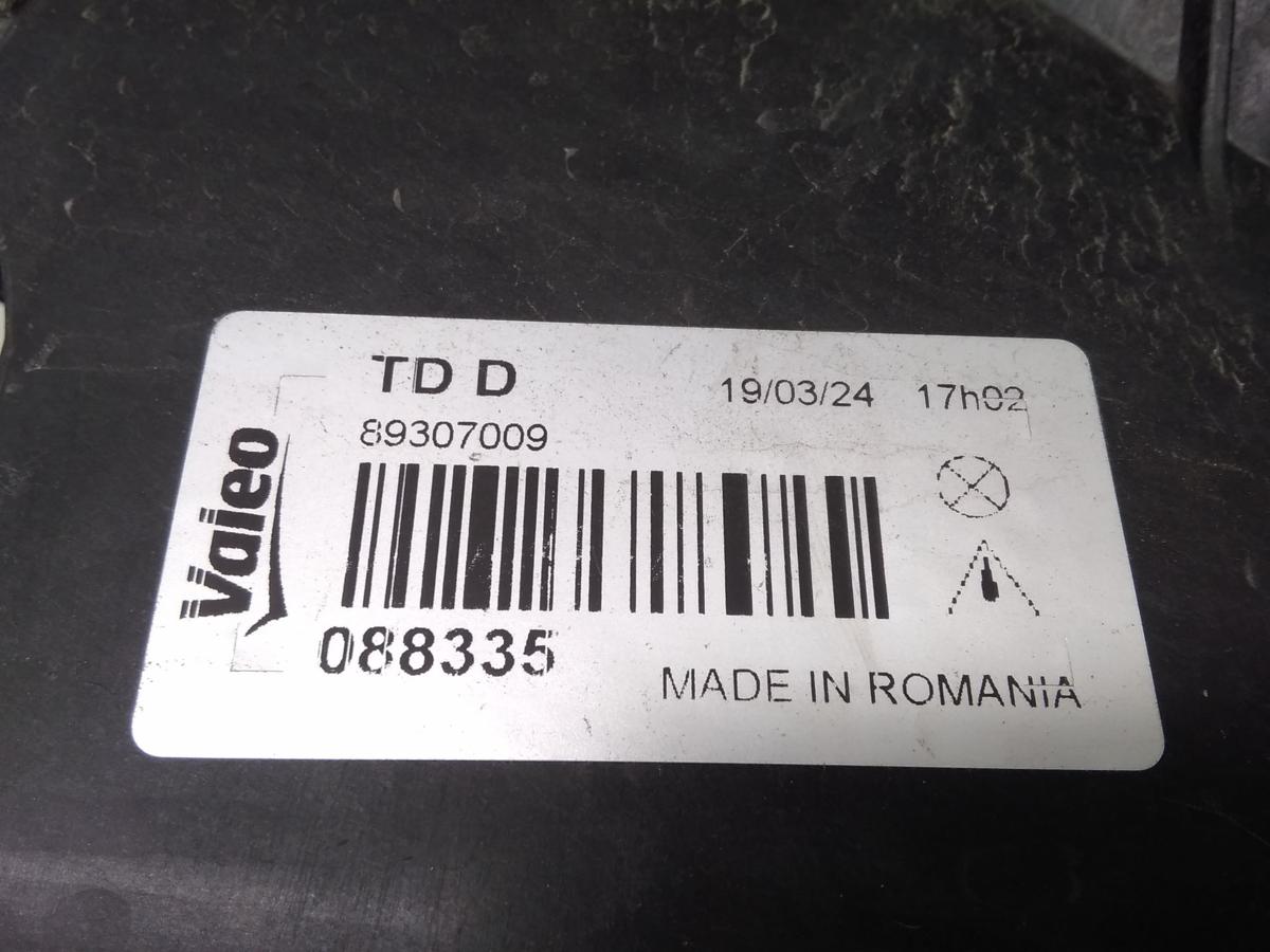 Renault Megane 2 orig Scheinwerfer rechts Halogen mit LWR 89307009 VALEO BJ2005