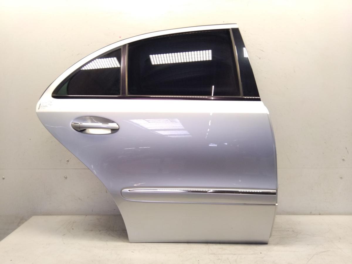 Mercedes E-Klasse W211 Tür hinten rechts Limousine Iridiumsilbermet. 775 BJ2007