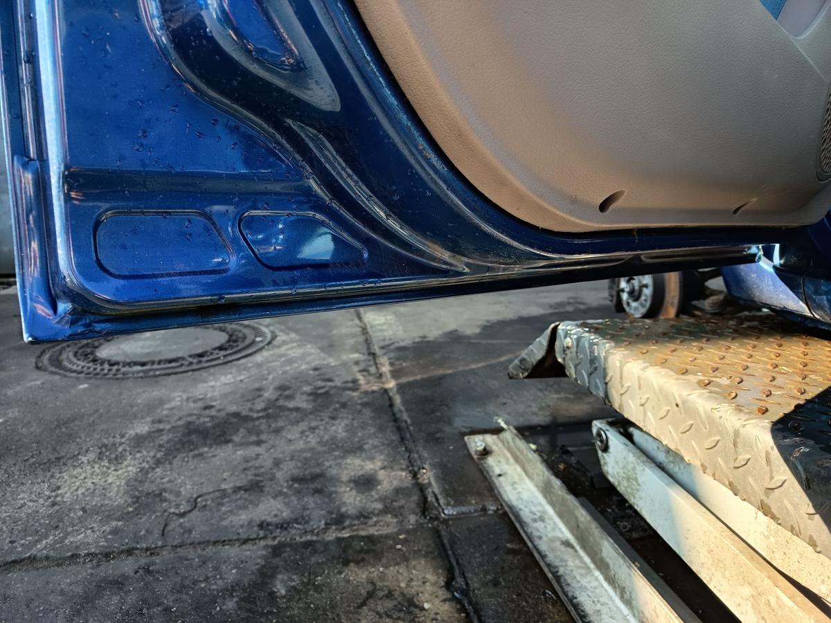Fiat Panda 169 original Tür vorn links Fahrer 793/A Dry Türkis Bj 2006