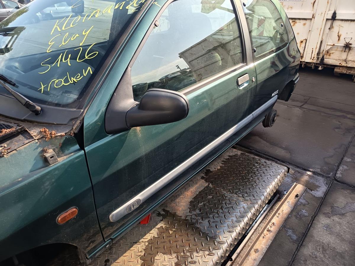Renault Clio I C57 original T&uuml;r links Fahrer Phase 2 963 Englischgr&uuml;n Bj 1995