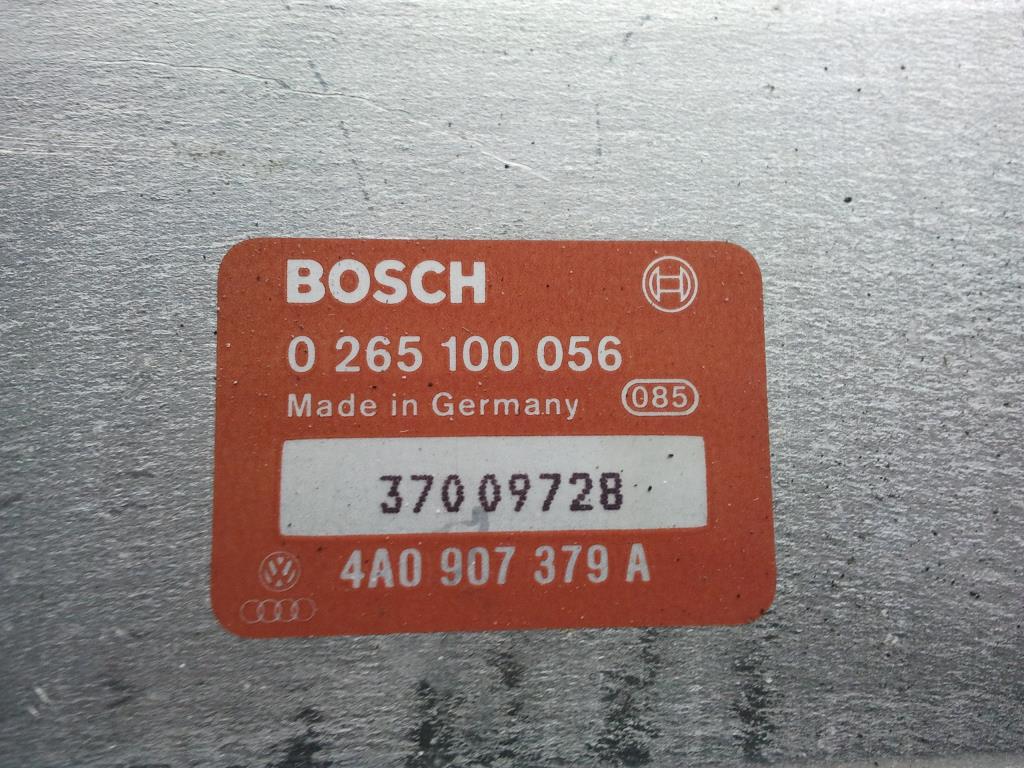 Audi 80 B4 Bj.1993 original Steuergerät ABS 4A0907379A Bosch 0265100056