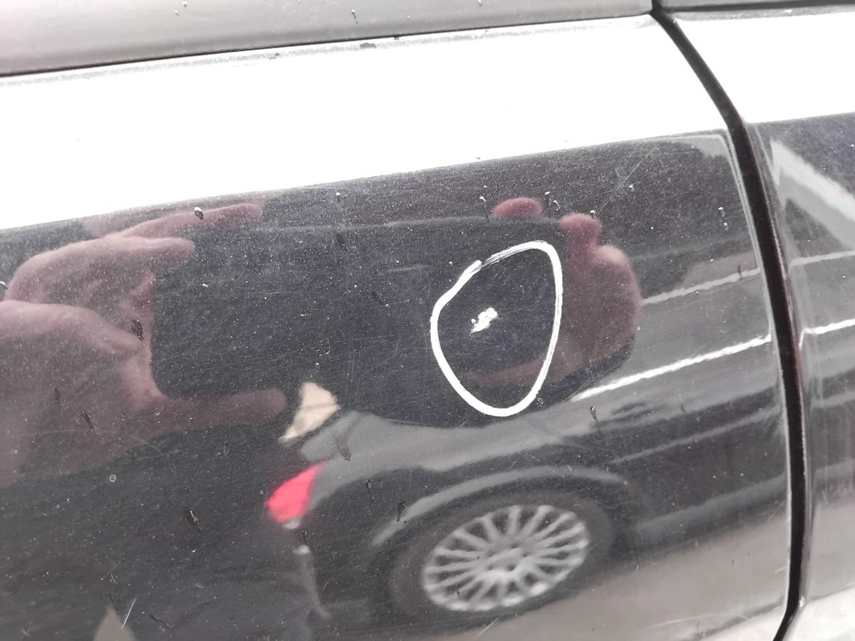 Ford Focus 2 DA3 Kombi T&uuml;r hinten rechts Facelift pantherschwarz BJ2009