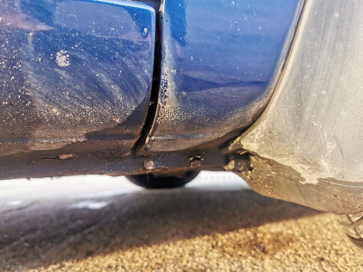 Hyundai Accent III MC Kotfl&uuml;gel Fender Seitenwand vorn rechts 3E Blue Onyx