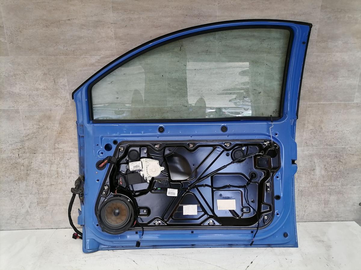 VW New Beetle original Tür vorn rechts LR5A Softblue Bj.2001