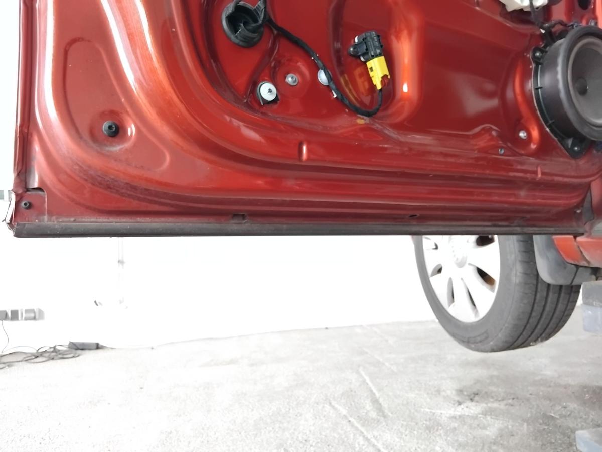 Audi A3 8P Sportback T&uuml;r vorn links Fahrert&uuml;r granatrot LZ3F 5-t&uuml;rig BJ2007