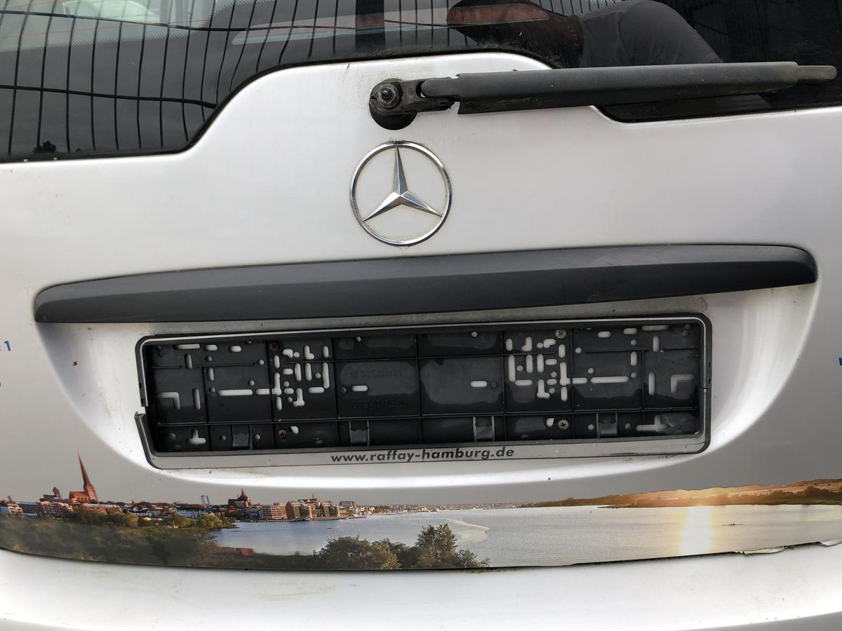 Mercedes A-Klasse W169 Heckklappe mit Scheibe im Rohbau 3/5-t&uuml;rer 761 silber