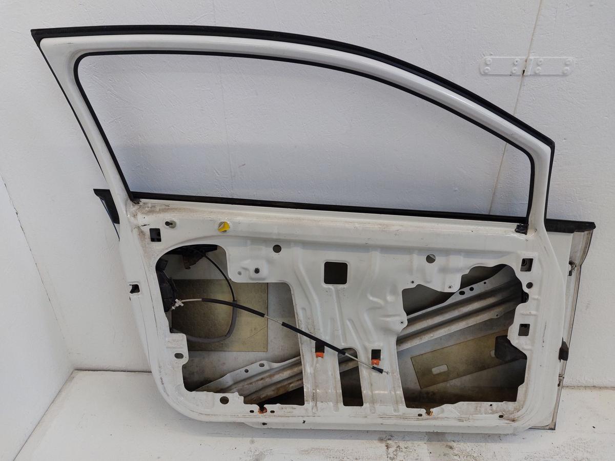 Seat Ibiza 6J Fahrert&uuml;r T&uuml;r Autot&uuml;r Rohbaut&uuml;r vorn links blau 3trg TEXT BILDER