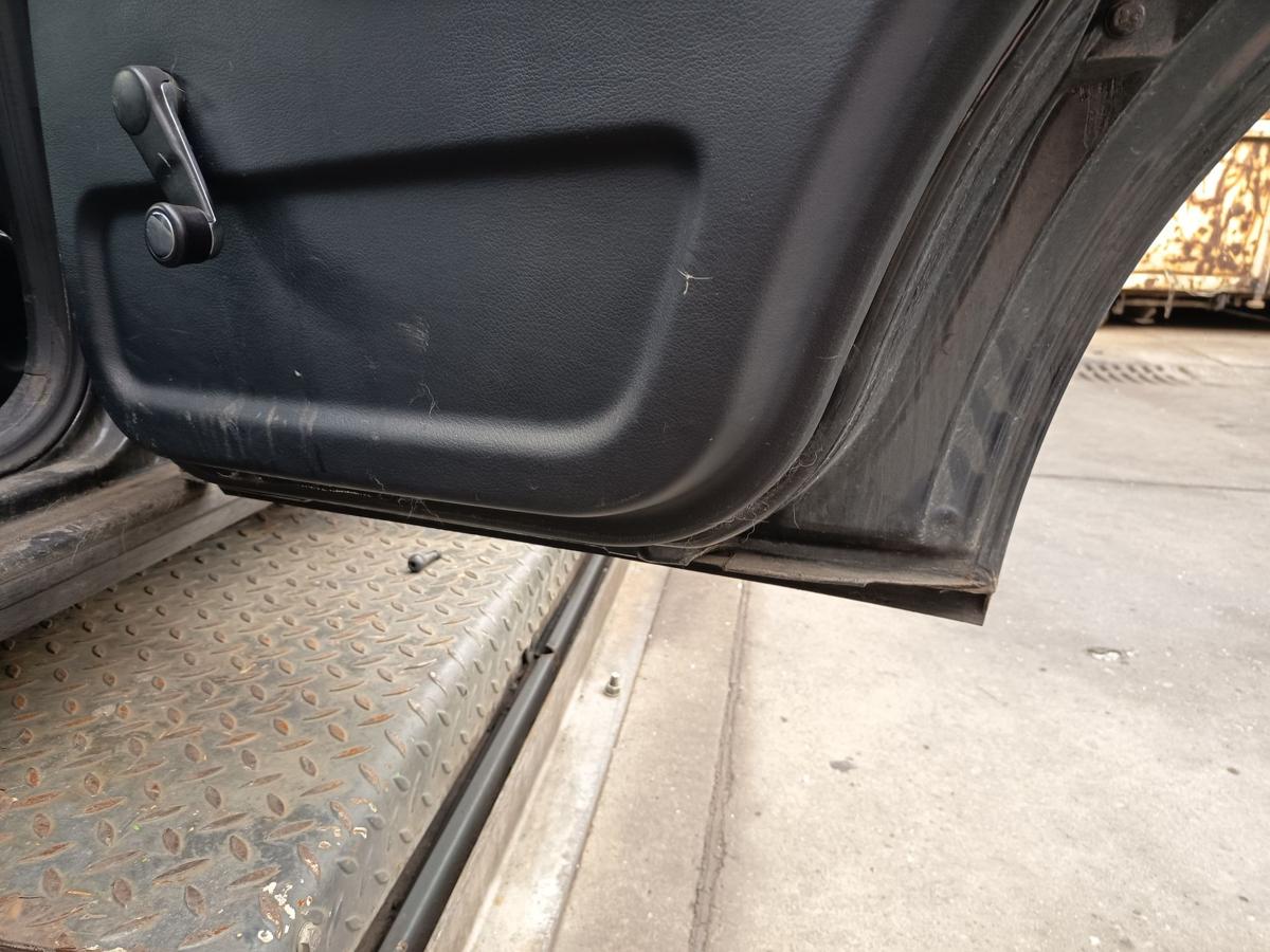 Audi A4 B5 Limo original T&uuml;r Roht&uuml;r hinten rechts LZ9U Vulkanschwarz Baujahr 1997