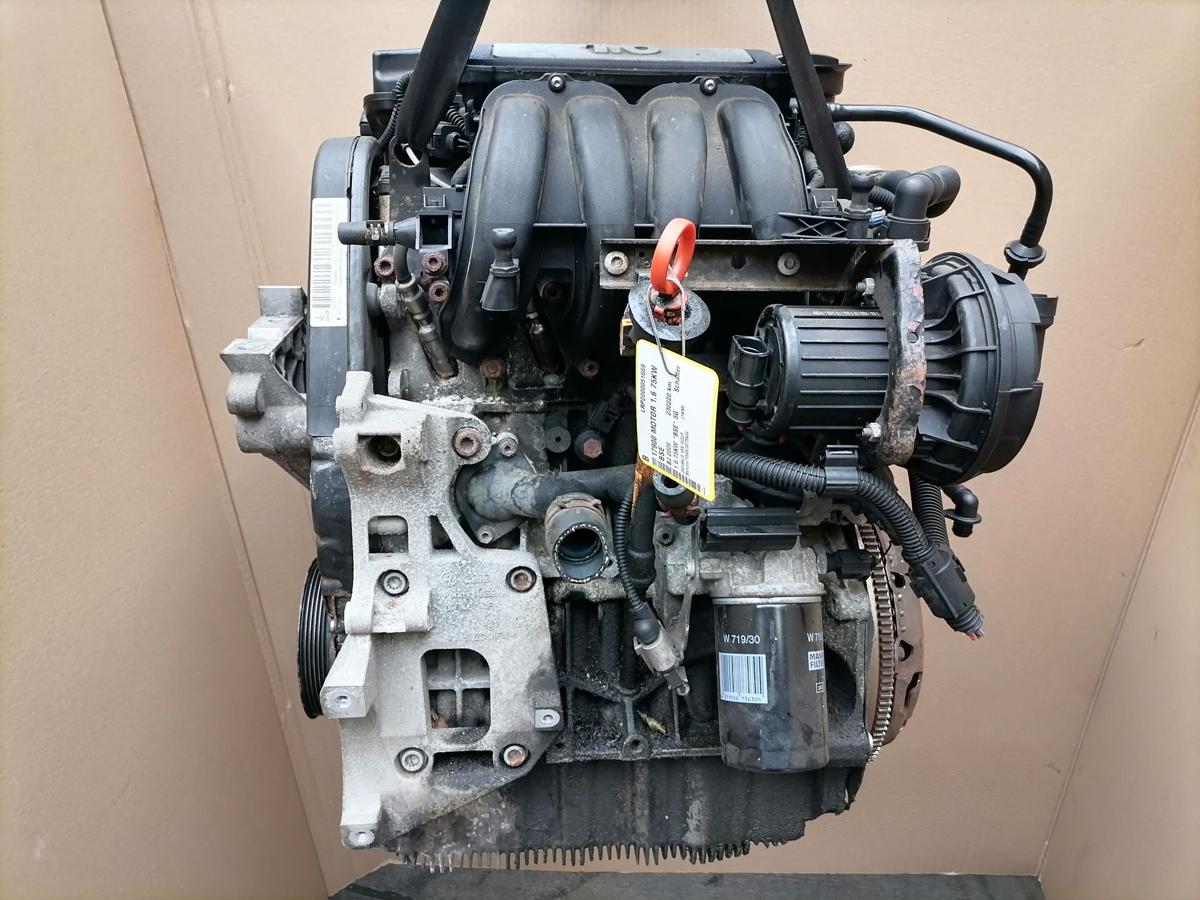 VW Golf 5 Variant original Motor BSE 1,6 75KW funktionsgeprüft Bj.2007