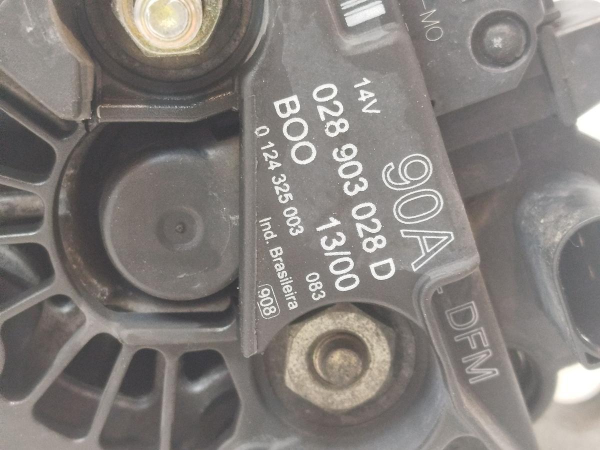 VW Golf IV 4 1J Lichtmaschine Generator 90A Alternator 1390ccm 55kw AXP