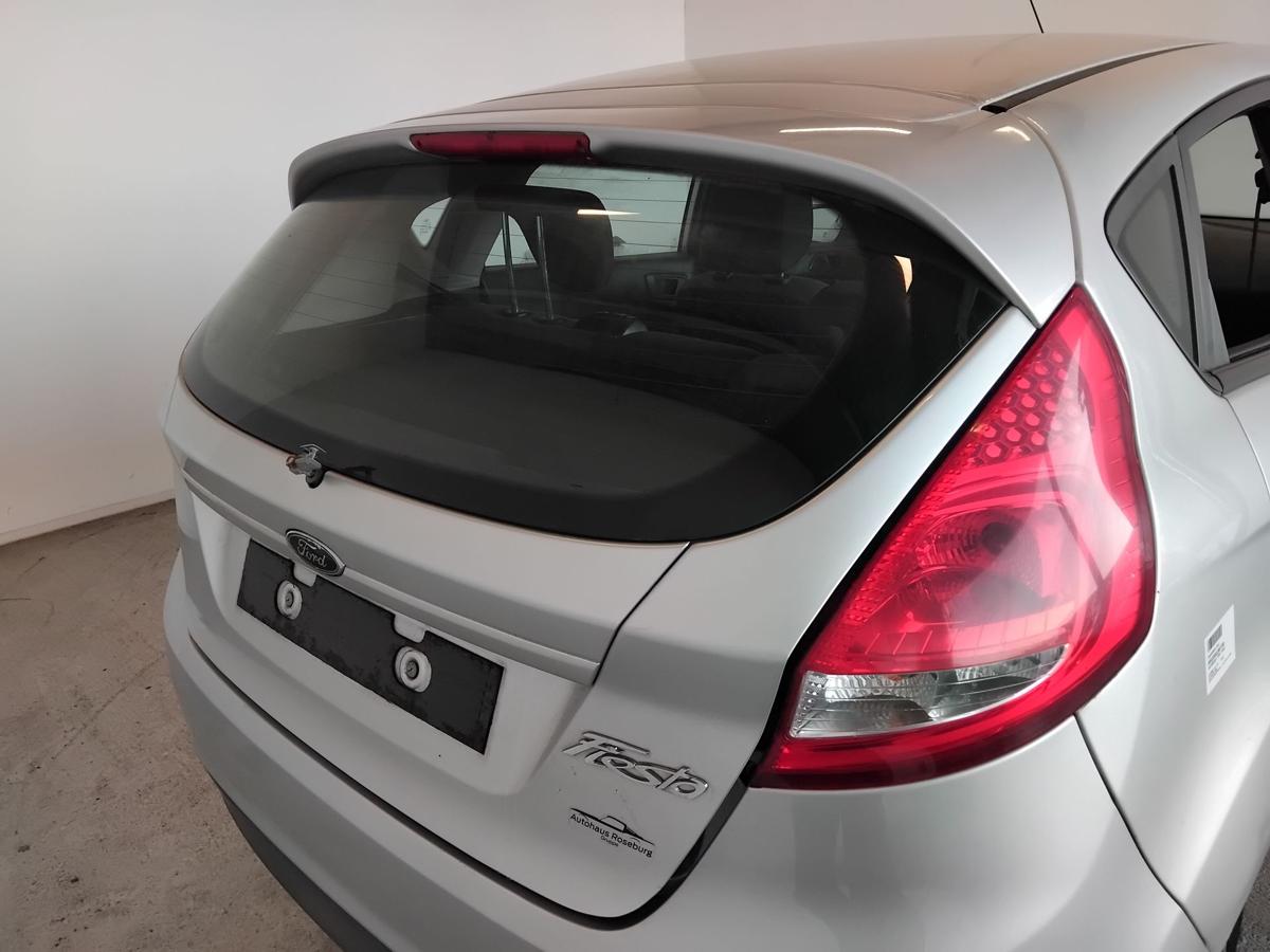 Ford Fiesta JA8 Heckklappe Polarsilbermetallic mit Heckscheibe BJ2009