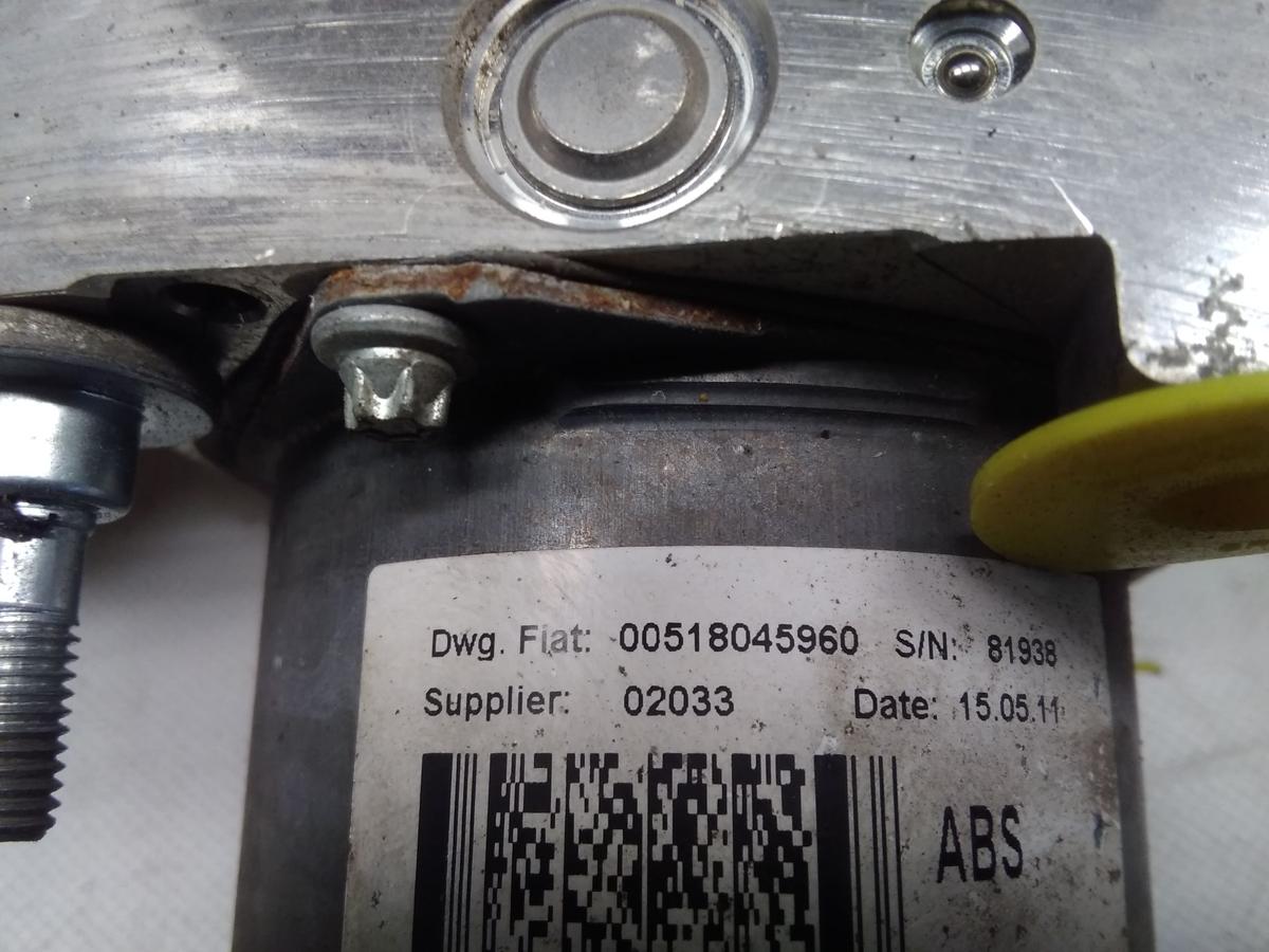 Fiat Ducato 250 original ABS-Hydroaggregat 51804596 0265232112 Bj.2011