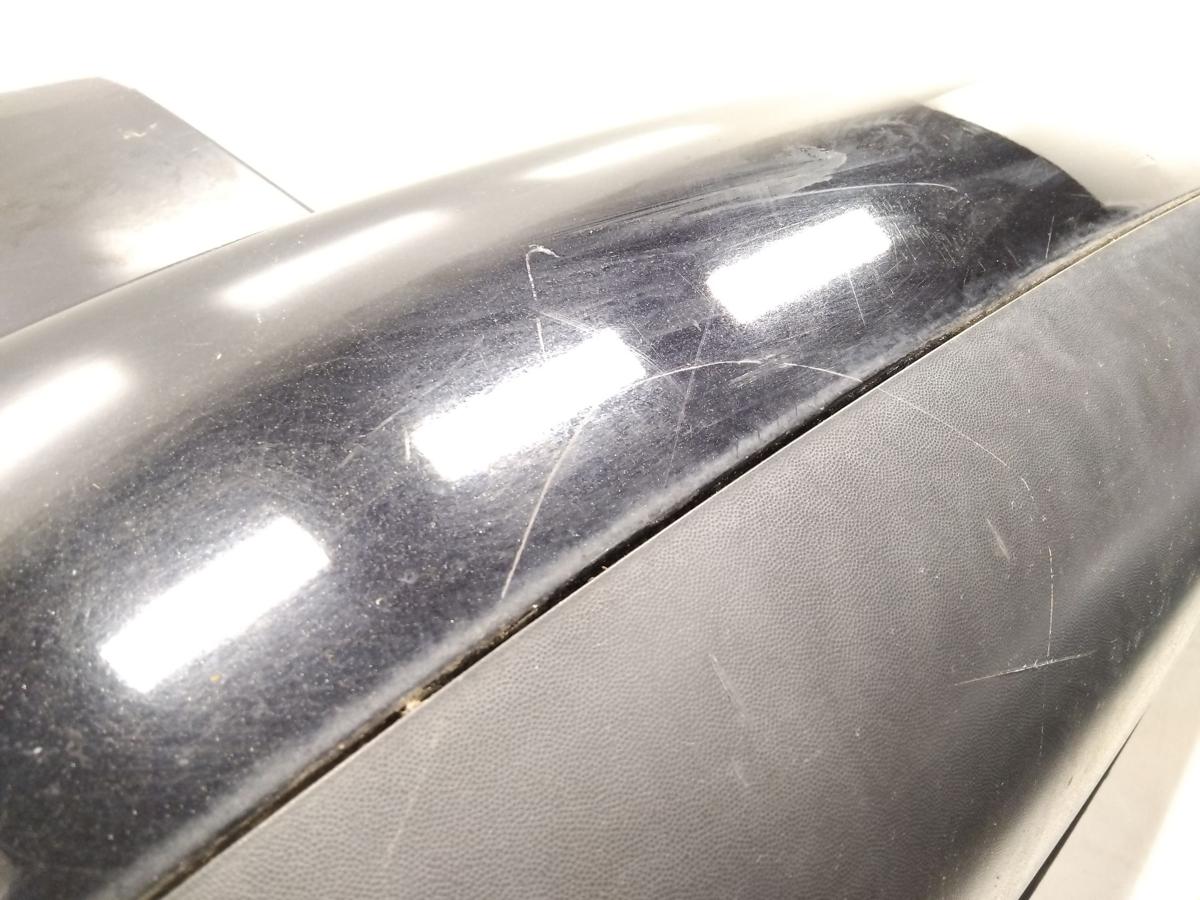 VW Touran 1T original Sto&szlig;f&auml;nger Sto&szlig;stange hinten schwarzmetallic LC9Z Bj.2003