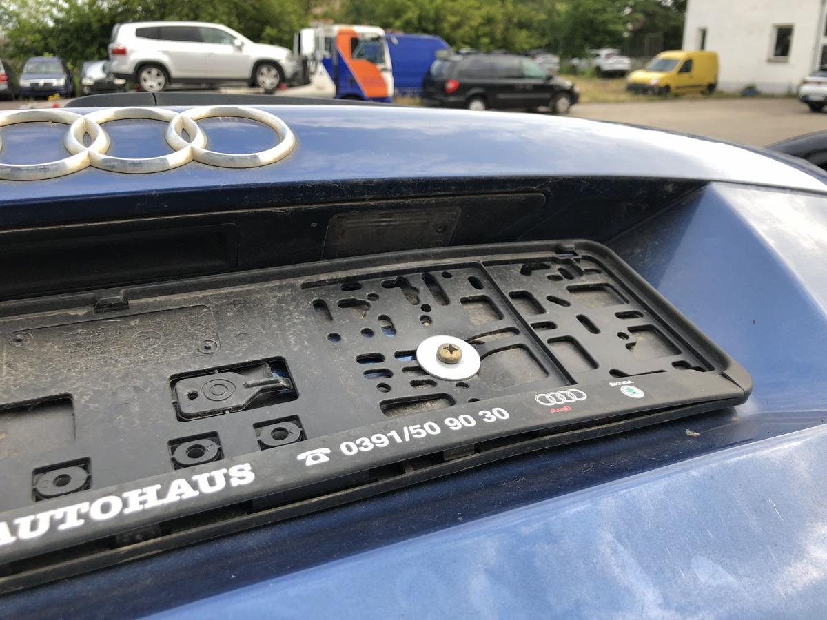 Audi A3 8P ab05 Heckklappe mit Heckscheibe nur f&uuml;r 3 t&uuml;rer LZ5C Mauritius Blau