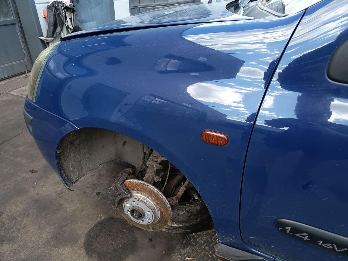 Renault Clio II original Kotfl&uuml;gel links OV460 K&ouml;nigsblau Baujahr 2003