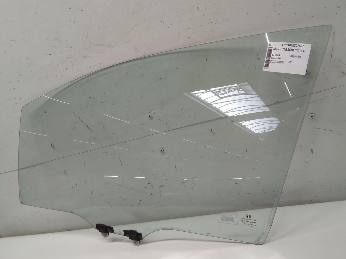 Honda Jazz GG T&uuml;rscheibe vorn links gr&uuml;ncolor Bj.2009