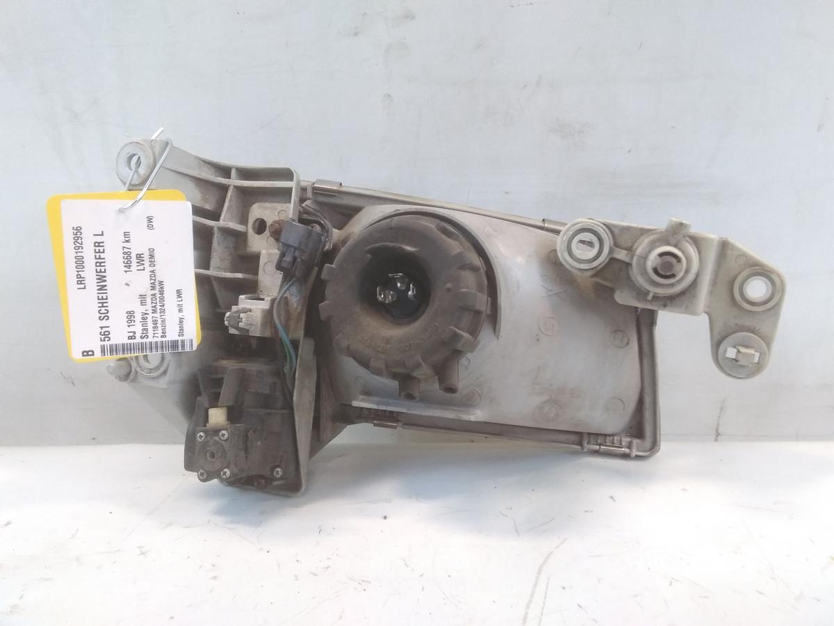 Mazda Demio original Scheinwerfer links Stanley mit LWR BJ1998