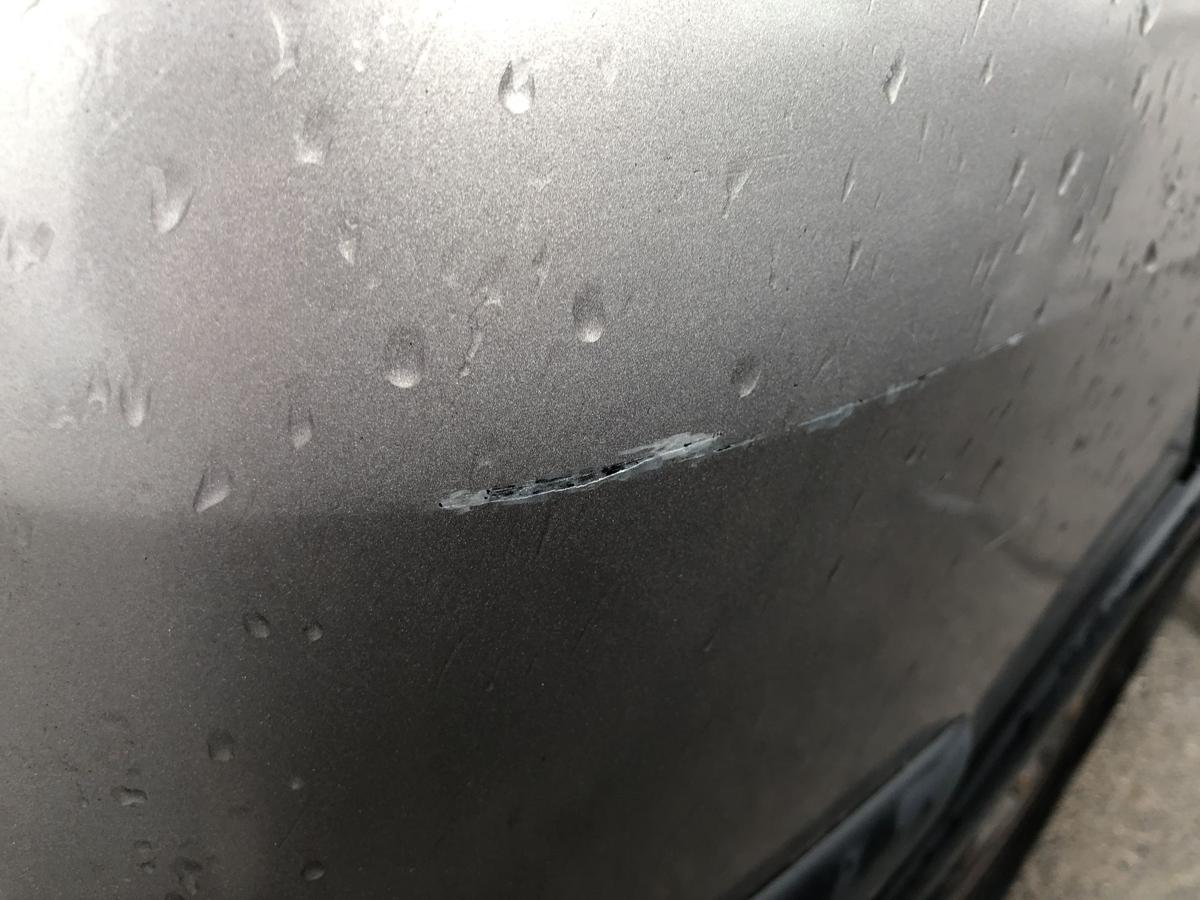 Suzuki Ignis Typ MH Stossf&auml;nger hinten Bumper Stossstange silber Hecksch&uuml;rze