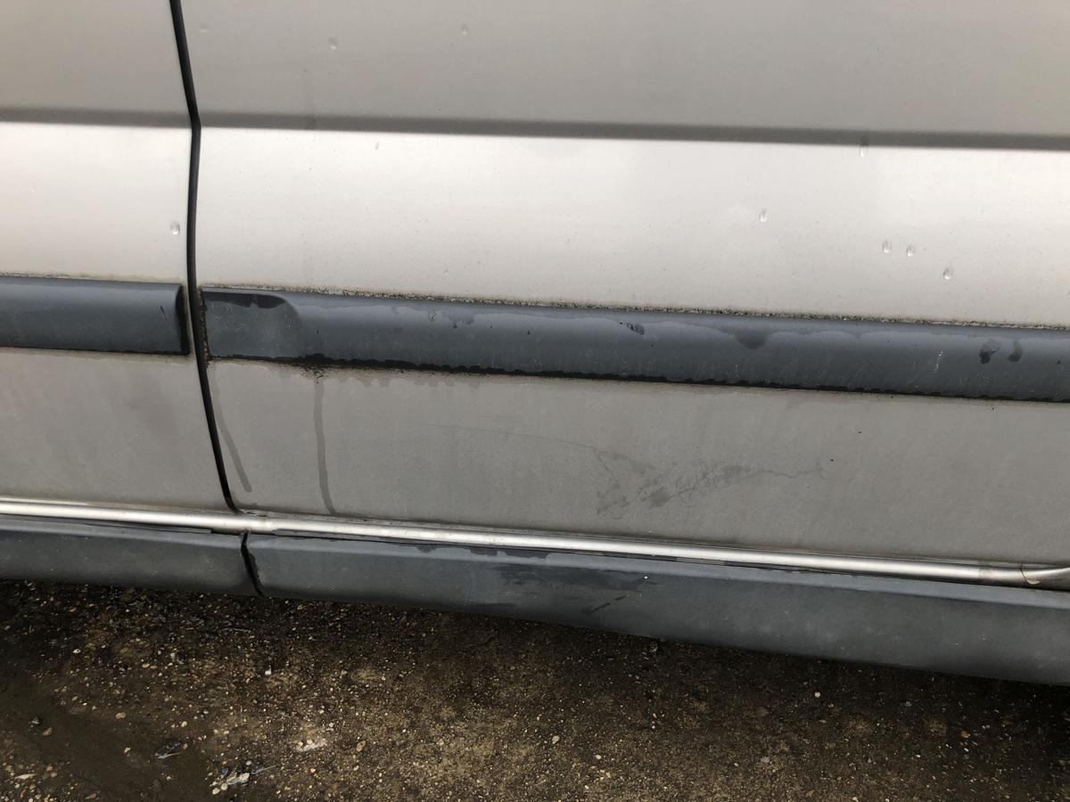 Suzuki Ignis Typ MH T&uuml;r hinten links Rohbau Autot&uuml;r Fondt&uuml;r silber