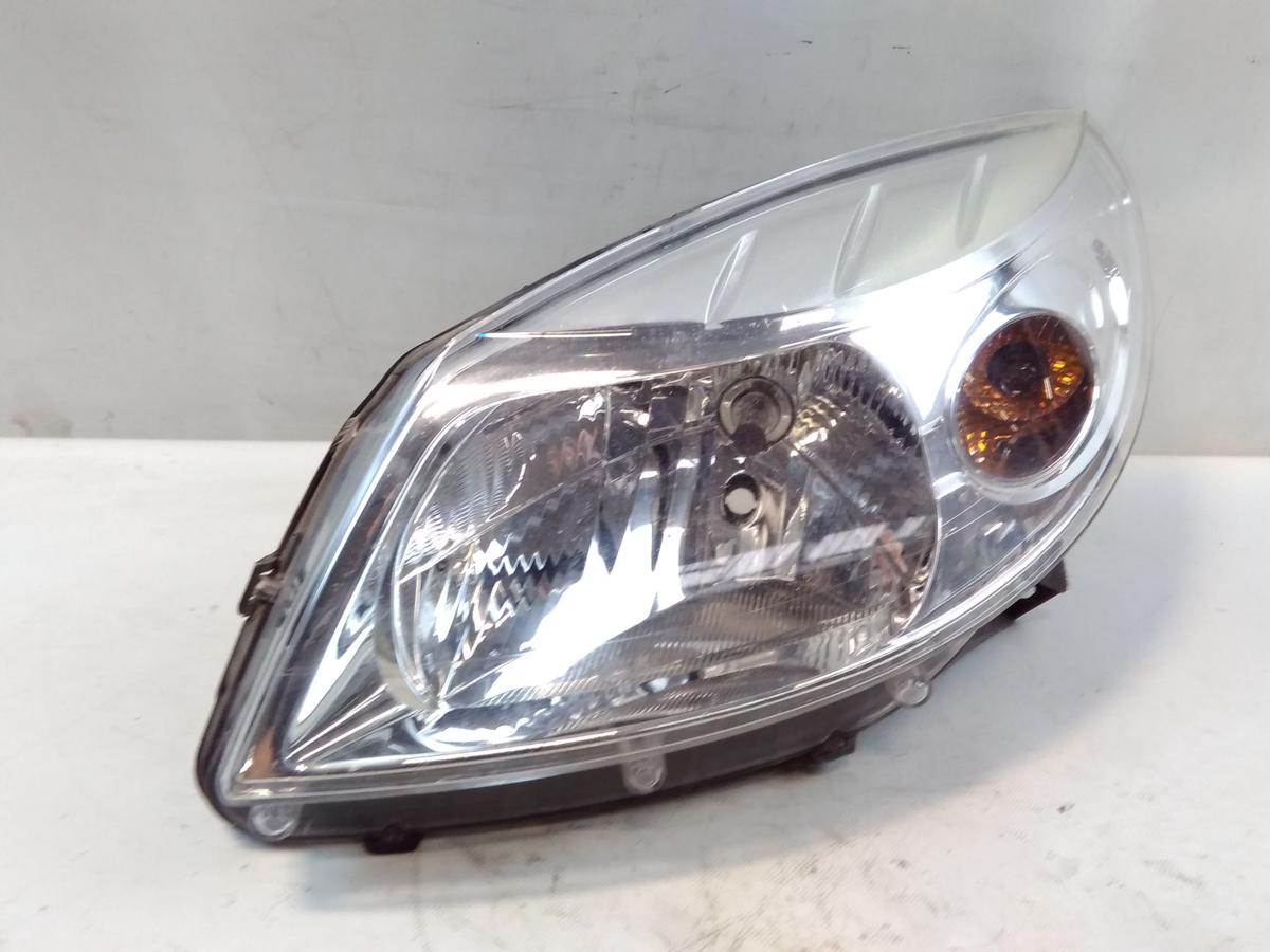 Dacia Sandero 1 orig.Scheinwerfer links Elba für Bowdenzug LWR BJ2008 8200733878