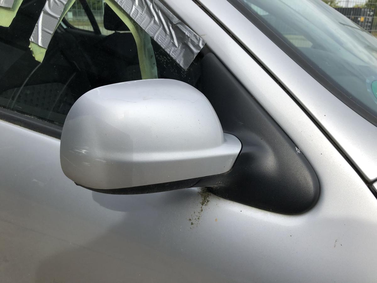 Seat Leon 1M Aussenspiegel rechts Seitenspiegel manuelle Verstellung LS7N silber