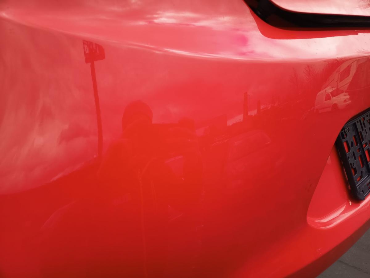 Ford KA RU8 original Sto&szlig;stange F&auml;nger hinten Heck Sunriserot Bj 2010