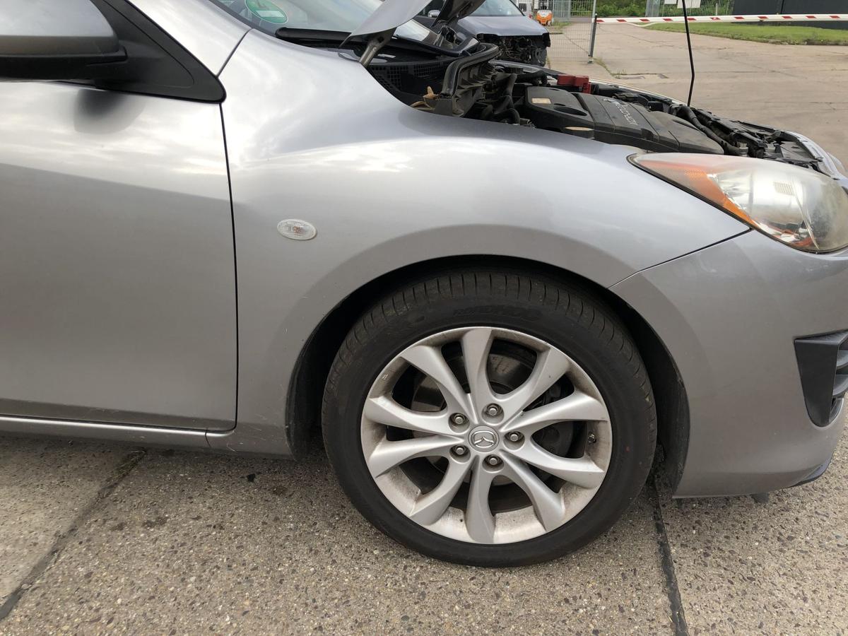 Mazda 3 Typ BL Kotflügel vorn rechts Beifahrerseite 38P Liquid Silver Met OEM