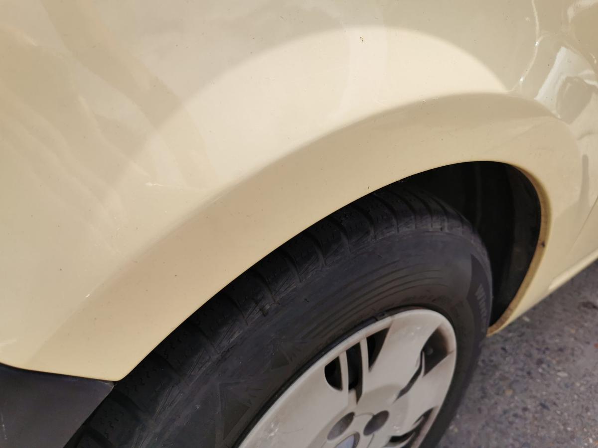 Fiat Panda 169 Kotflügel Fender Seitenwand vorn links 541 Giallo Ottimista Gelb