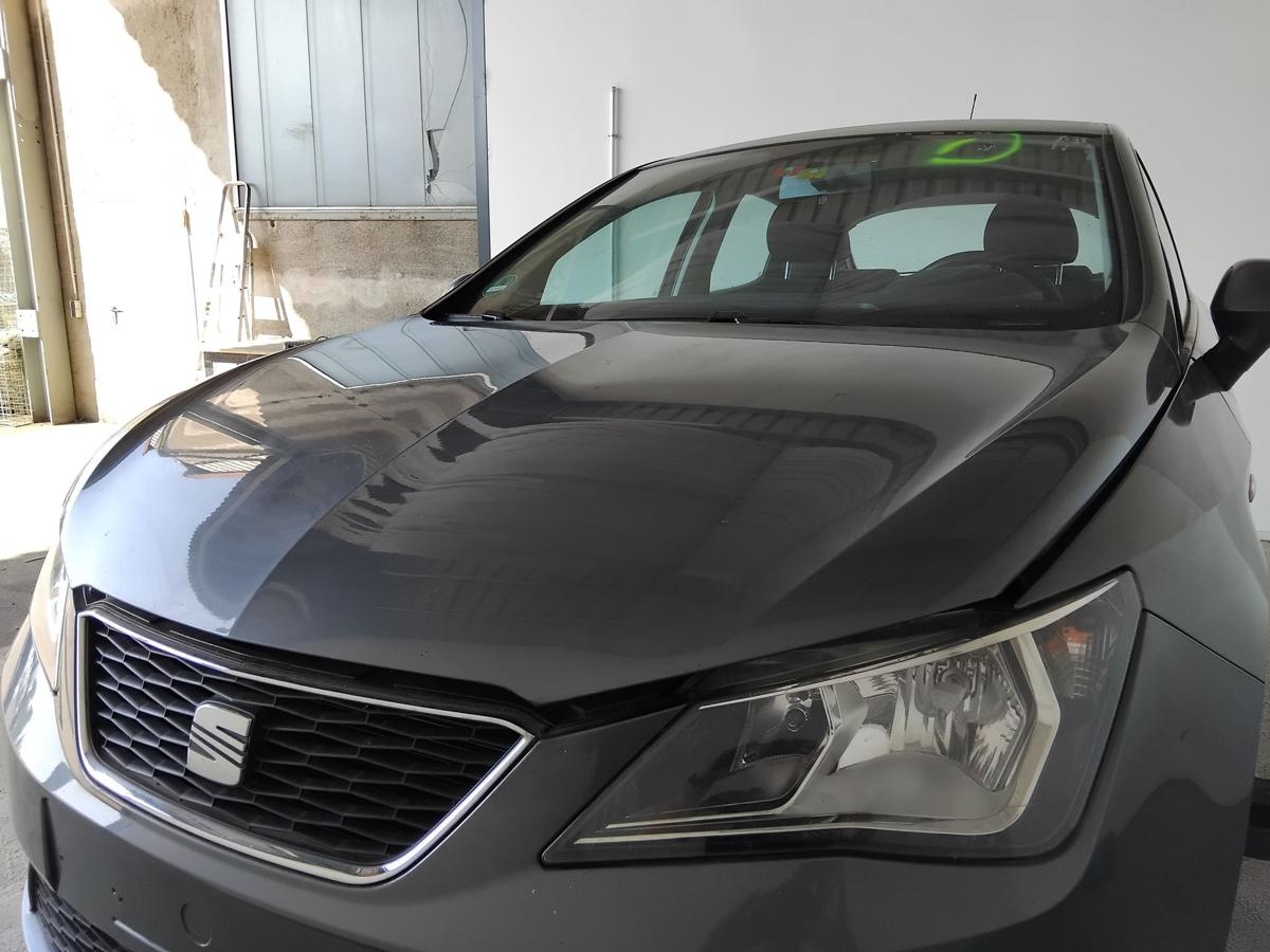 Seat Ibiza IV 6J Facelift original Motorhaube Deckel vorn LX7R lavagrau BJ2012