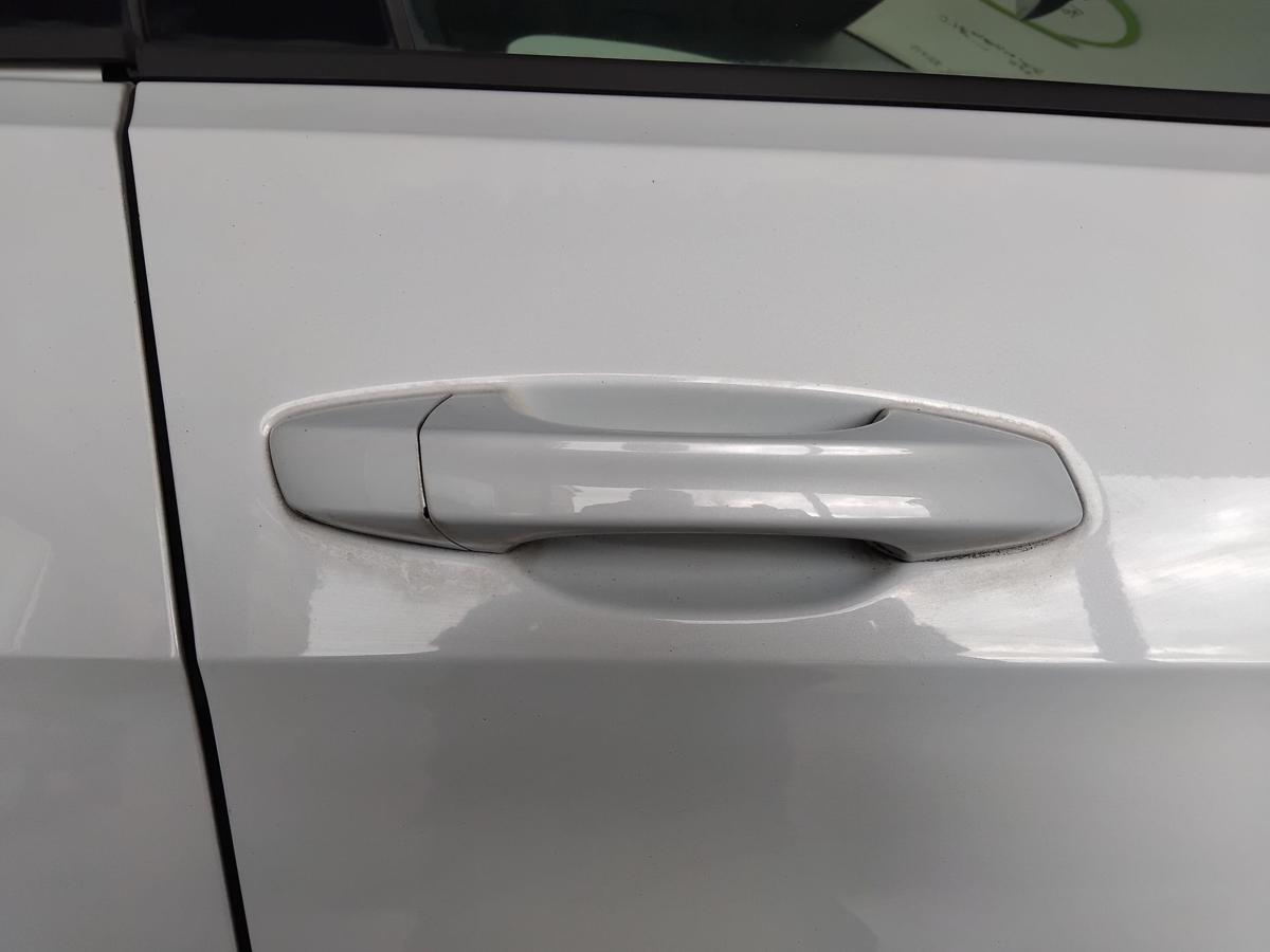 VW Golf 7 Tür vorn rechts Beifahrertür LB9Z White Silver Metallic 5-türig BJ2017
