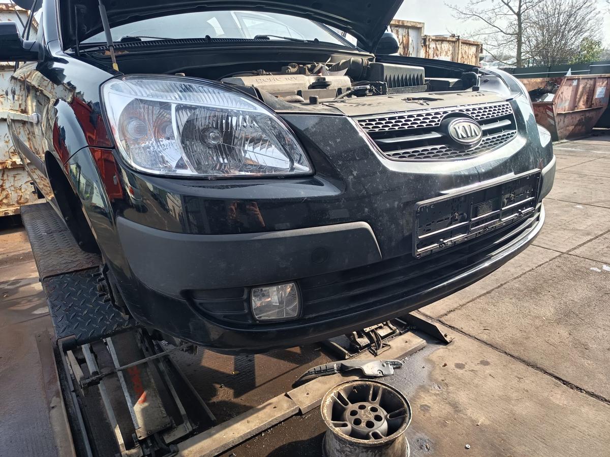 Kia Rio II original Sto&szlig;stange F&auml;nger vorn Front Midnight Black Bj 2009