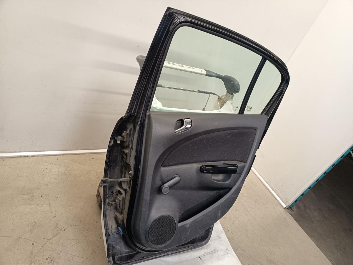 Opel Corsa D orig Tür hinten rechts Türer Beifahrerseite Z20R-Schwarz Bj 2007