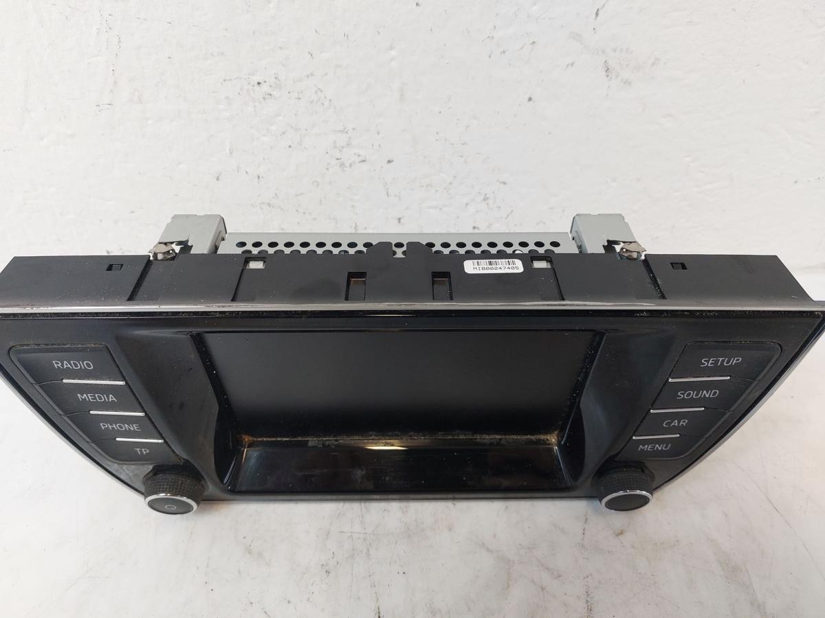 Skoda Fabia 3 III NJ Radiodisplay Display Monitor Radio OEM Touchscreen