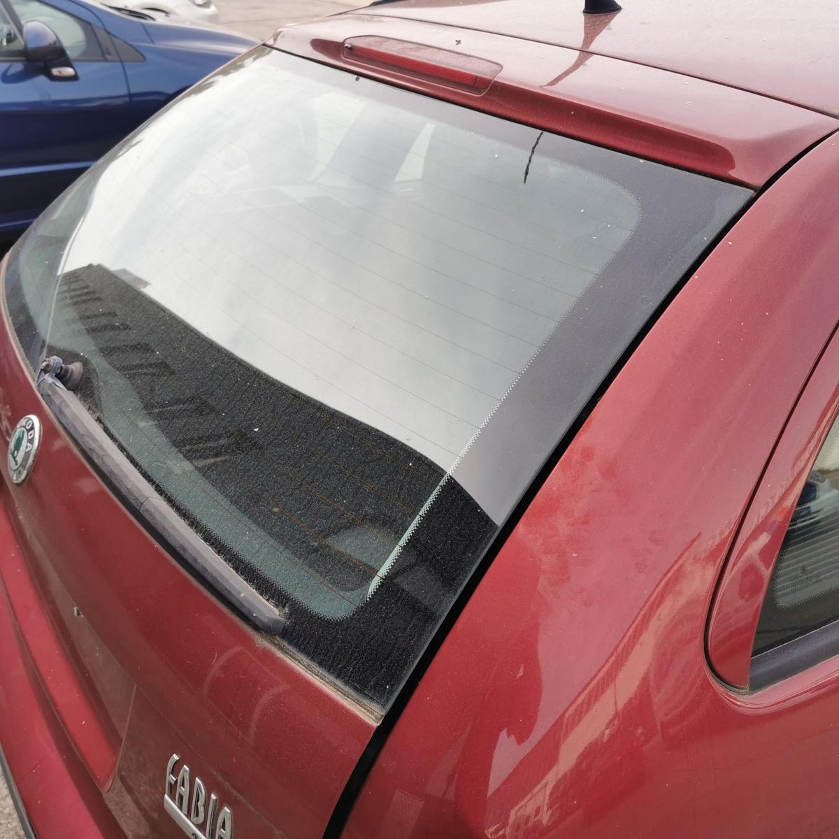 Skoda Fabia Kombi 6Y Heckklapppe Kofferklappe Klappe hinten LF3W Flamencorot met