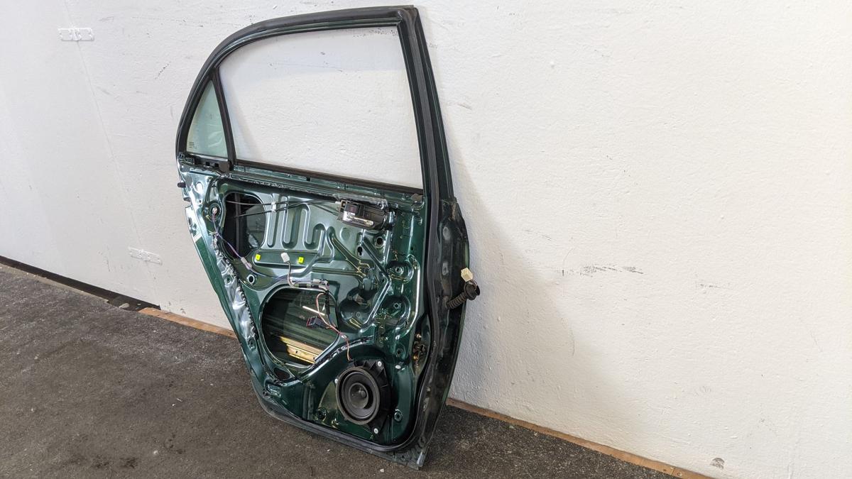 Toyota Corolla E12 Tür hinten links Limo 6R4 Dark Green Hintertür