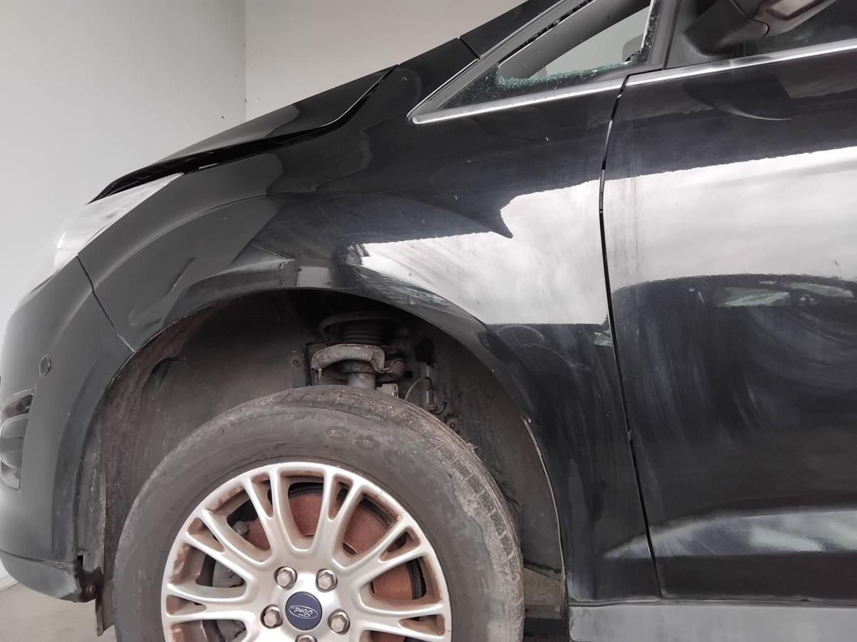 Ford C-Max 2 original Kotfl&uuml;gel vorn links Panther-Schwarz Metallic BJ2012