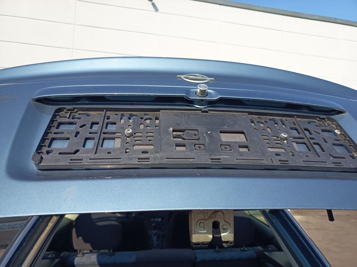 Opel Astra G CC original Heckklappe mit Scheibe Z293 Premiumblau Bj 1999