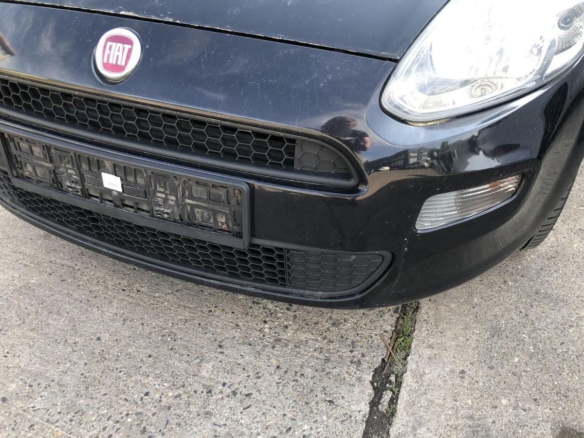 Fiat Punto EVO 199 Sto&szlig;f&auml;nger vorn Frontsch&uuml;rze Sto&szlig;stange Facelift 12 bis 18